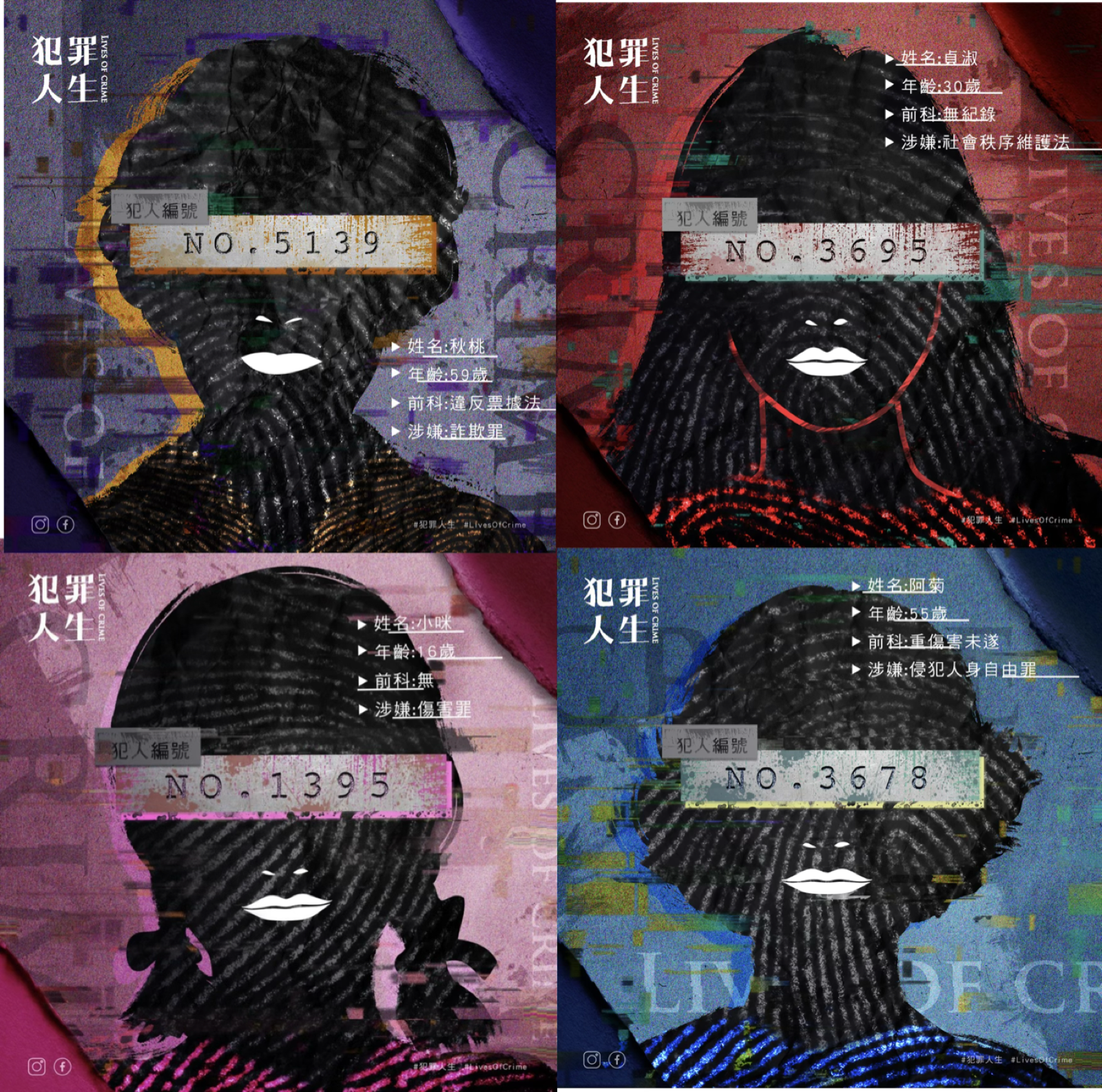 Lives of Crime project cover